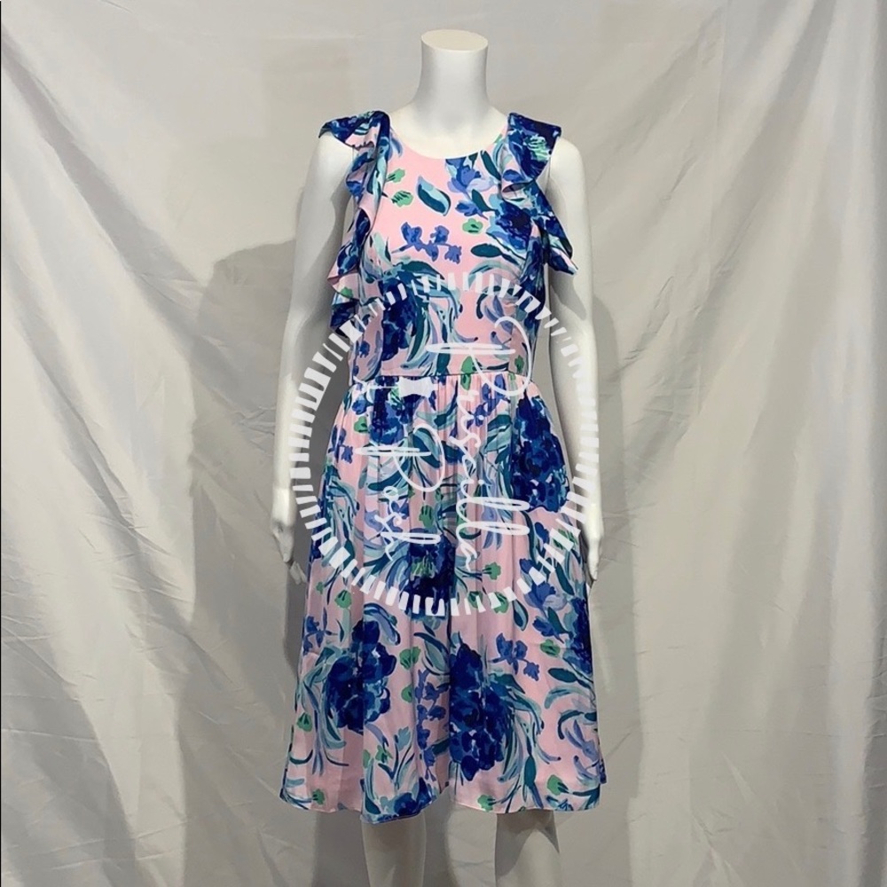 NWT Lilly Pulitzer Rory Midi Dress Sweet Pea - Picture 7 of 9